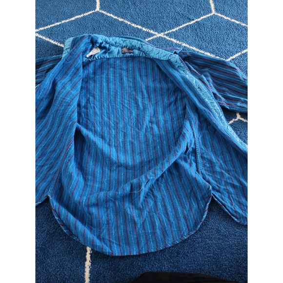 Pendleton Men's Striped 100% Wool Long Sleeve Button UP M - Picture 3 of 7